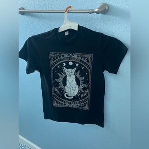 BLACK CAT SHIRT SMALL